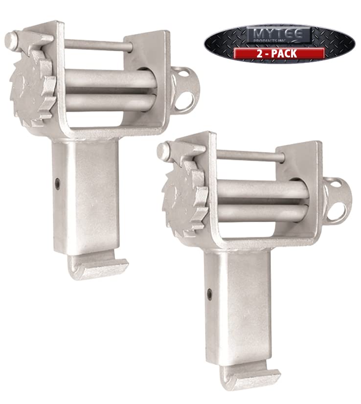 Mytee Products (2 Pack) Trailer Winch - Stake Pocket Outward Offset (A) 49716-10