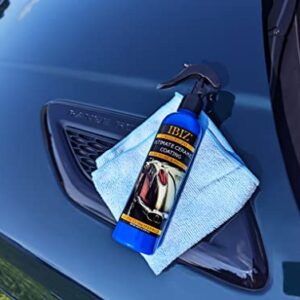 IBIZ Ultimate Ceramic Coating Car Wax - Spray Wax Paint Sealant - SiO2 Advanced Technology For Unparalleled Shine & Protection