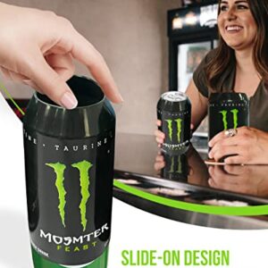 Skywin Silicone Can Sleeve (3 Pack) - Can Cover can Hides Can by Disguising it as a Can of Soda (Momster 3pk 12oz)