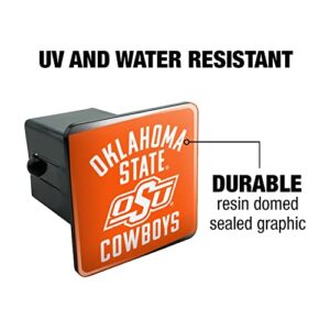 Oklahoma State University Cowboys Tow Trailer Hitch Cover Plug Insert