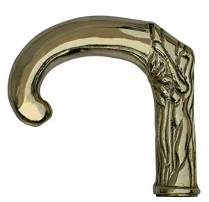 r s e solid brass handle trunk beautiful handle cane for wooden walking stick shaft