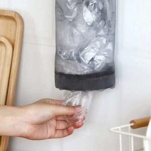 Plastic Bag Holder, Grocery Bag Holder, Hanging Storage with Hook, Organizer, Recycling Bag Holder, Trash Bags