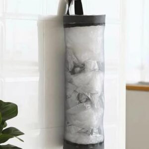 Plastic Bag Holder, Grocery Bag Holder, Hanging Storage with Hook, Organizer, Recycling Bag Holder, Trash Bags