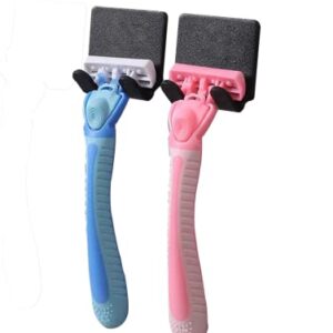 Razor Hook Storage with Adhesive, Shower, Waterproof, Strong Shower Shaver, Hook, Caddy, Bathroom, Kitchen, Wall, Organizer