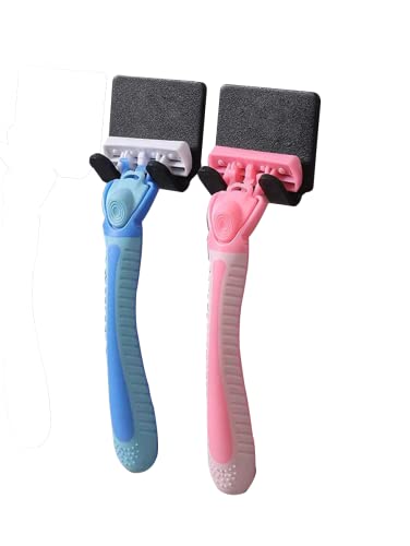 Razor Hook Storage with Adhesive, Shower, Waterproof, Strong Shower Shaver, Hook, Caddy, Bathroom, Kitchen, Wall, Organizer