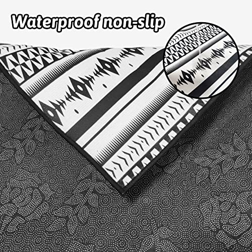 BNOSDM 78.7 in Rabbit Cage Liners Washable Reusable Bunny Bedding Pets Dog Whelping Pads with Anti Slip Bottom Pad Rug for Dogs Punnies Chinchillas Cats Guinea Pigs Ferrets
