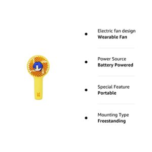 Royche TinyTAN Butter Official Baby Mini Handheld Handy Fan Personal Portable Fan (Jung Kook)