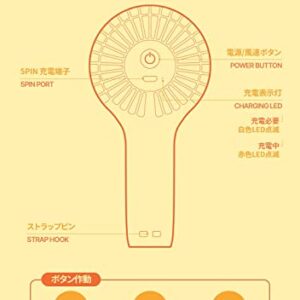 Royche TinyTAN Butter Official Baby Mini Handheld Handy Fan Personal Portable Fan (Jung Kook)