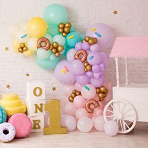 Light Purple Balloons Garland Kit 105 Pcs 18/12/10/5 Inch Pastel Purple Balloons Different Sizes, Latex Lavender Balloons for Birthday Balloons/Christmas/Baby Shower/Candyland Party Decorations