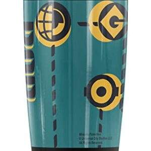 Logovision Minions OFFICIAL Bob Green Stainless Steel 20 oz Travel Tumbler, Vacuum Insulated & Double Wall with Leakproof Sliding Lid