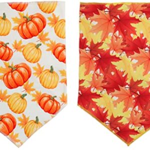 Fall Dog Bandana, Festival Pets Scarf for Thanksgiving Daily Use in Autumn