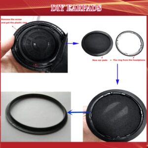 YunYiYi Elite 25H Ear Cushions Cover Replacement Compatible with Jabra Elite 25h Wireless Headphone Earpads Parts