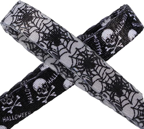 BoomBone Cat Collar Halloween Set of 2, Skull Cat Collar for Small Dogs, Holiday Kitten Collar with Bell