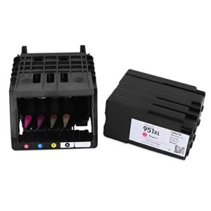 ademon 950 951 950xl 951xl printhead replacement kit compatible with hp officejet pro 8100 8600 8620 8610 8650 251dw 276dw print head，8600 printer head printer replacement parts