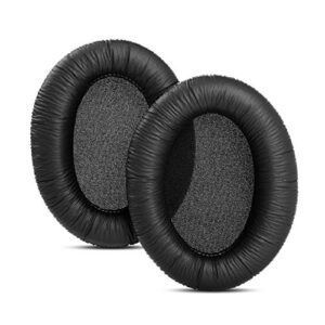 YDYBZB HD206 Ear Pads Ear Cushions Earpads Pillow Covers Replacement Compatible with Sennheiser HD206 HD 206 Headphones Wrinkled Leather