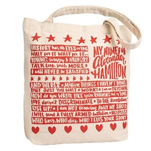 ndp protect environmental together hamilton gifts, hamilton gift ideas for hamilton lovers, bag with interior pocket