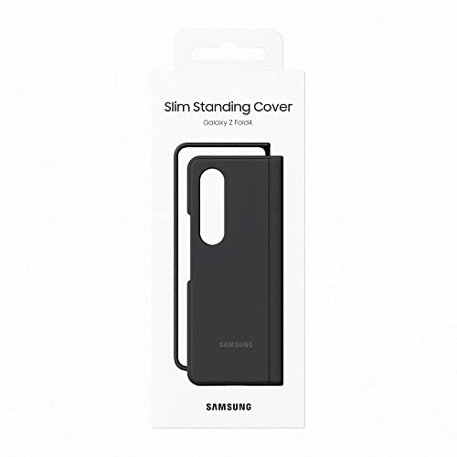 Samsung Official Slim Standing Cover Case for Galaxy Fold 4 - (Black)