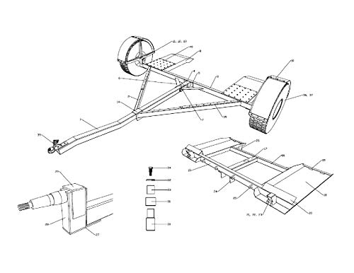 The Best DIY Plans Store Towing Dolly Plans DIY Emergency Car Tow Vehicle Recovery Build Your Own