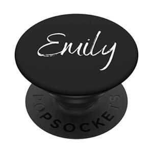 emily first name design popsockets swappable popgrip