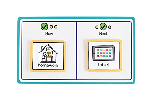 Now and Next Board with 35 Visual Symbols Based Around Life at Home.