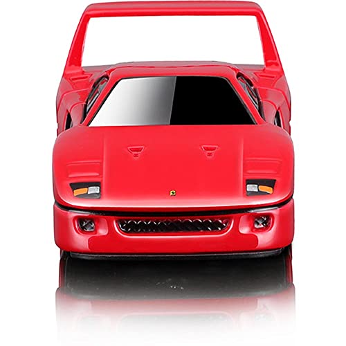 Ferrari F40 Red 1/64 Diecast Model Car by Muscle Machines 15558