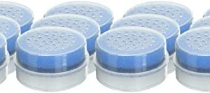 Ciays Replacement Filters Only for Ciays 236oz/7L Pet Water Fountain Ultra-Large Capacity Cat Water Fountain Dual Filtration Dog Water Fountain Bowl with Huge Drinking Area 12 Pcs, Blue