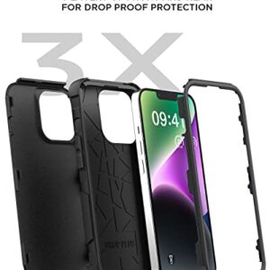 AICase for iPhone 14 Case(6.1") Case,Heavy Duty 3-Layer Rugged Pocket-Friendly Phone Case,Durable Military Grade Protection Shockproof/Drop Proof/Dust-Proof Protective Cover for iPhone 14 Case 6.1"