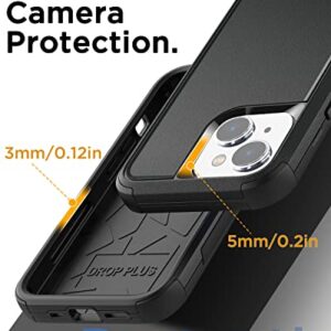 AICase for iPhone 14 Case(6.1") Case,Heavy Duty 3-Layer Rugged Pocket-Friendly Phone Case,Durable Military Grade Protection Shockproof/Drop Proof/Dust-Proof Protective Cover for iPhone 14 Case 6.1"