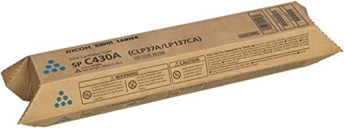 Ricoh SP C430A Original Toner Cartridge - Laser - Cyan - 1 Each