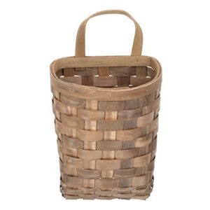 upkoch wicker woven storage basket bins decor wall hanging baskets onion container with handles decorative fruit basket organizer for living room pantry nursery