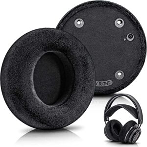 fidelio x2 earpads compatible with fidelio x1s, x2, x2hr headphones - x2 hr memory foam replacement pads (soft velour)