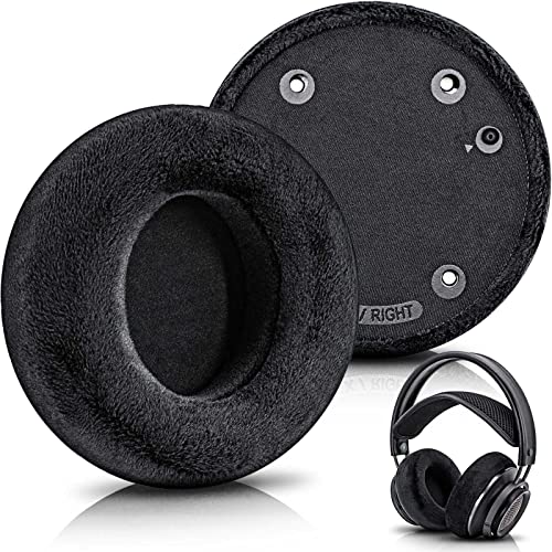 Fidelio X2 Earpads Compatible with Fidelio X1S, X2, X2HR Headphones - X2 HR Memory Foam Replacement Pads (Soft Velour)