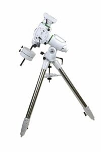 sky-watcher eq6-ri pro - fully computerized goto german equatorial telescope mount – belt-driven, wi-fi enabled control via free synscan smartphone app with 42,900+ celestial object, white (s30305)