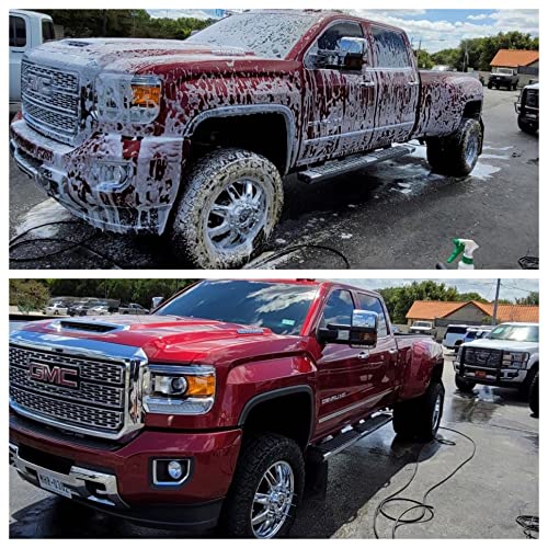 Wash Chems Pro 50 Touchless Car Wash Detergent Soap Concentrate No Brushing, Commercial Grade Professional Auto Foam Cleaner (Biodegradable) Also Great for Trucks & Tractors