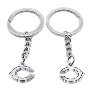 100 pieces keychain keyring door car key chain ring tag charms supplies wx2u7k horse hoof horseshoe