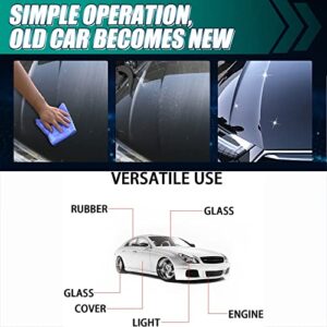 XIRUJNFD Car Scratch Repair Nano Spray, Nano Sparkle Cloth for Car Scratches, Car Nano Repairing Spray, Car Scratch Remover, Nano Car Scratch Removal Spray, Nano Spray for Cars (1Pcs 120ML)