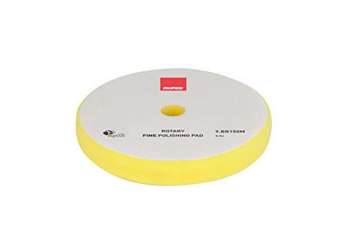 Fine Rotary Foam Pads (Yellow) Ø 135mm, Single Pad