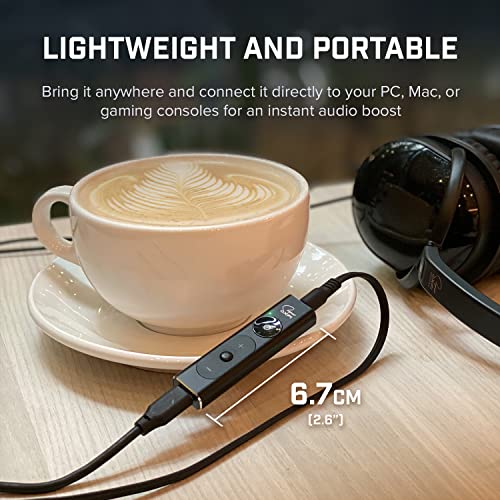 Sound Blaster X1 Hi-res Super X-Fi External USB DAC and Headphone Amplifier for PC and Mac, Also Compatible with PS4, PS5, and Switch