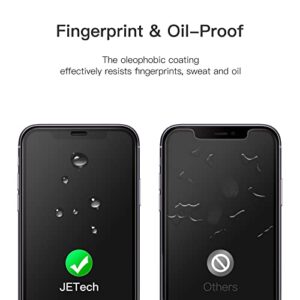 JETech Full Coverage Screen Protector for iPhone 11/iPhone XR 6.1-Inch, Black Edge, 9H Tempered Glass Film Case-Friendly, HD Clear, 3-Pack