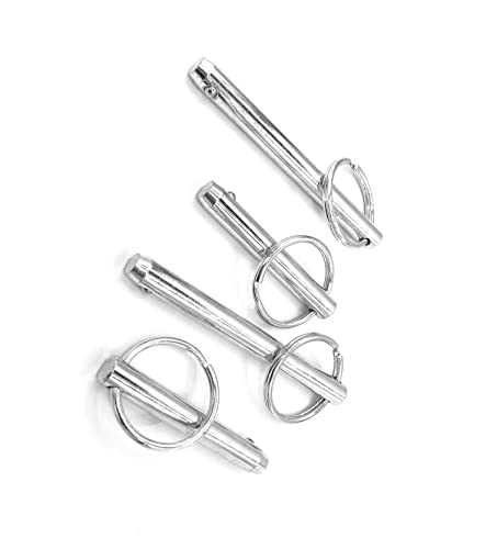 Tolxh Replacement Part New Set of 4 Hitch pins for 1000 1100 1500 1700 1800 Elite PRO Ultra Wingbar for Total Gym