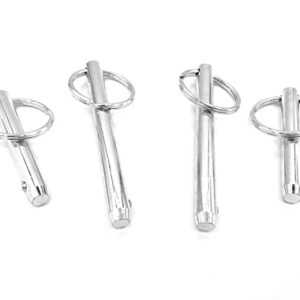 Tolxh Replacement Part New Set of 4 Hitch pins for 1000 1100 1500 1700 1800 Elite PRO Ultra Wingbar for Total Gym