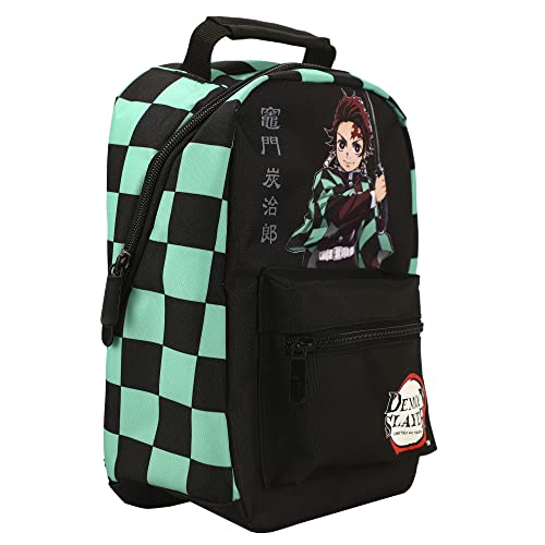 Bioworld Demon Slayer Tanjiro Black Lunch Bag