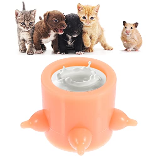 ULTECHNOVO Silicone Puppy Nipple Milk Feeder 4 Nipples Feeder, Pet Nursing Feeding Station for Puppies Kitten