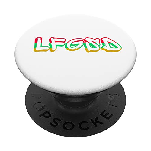 LFGSD Baseball fan San Diego Sports SD PopSockets Swappable PopGrip