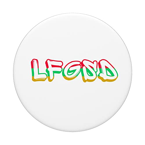 LFGSD Baseball fan San Diego Sports SD PopSockets Swappable PopGrip