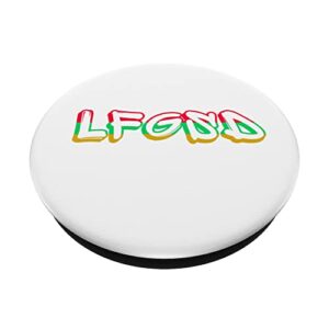 LFGSD Baseball fan San Diego Sports SD PopSockets Swappable PopGrip