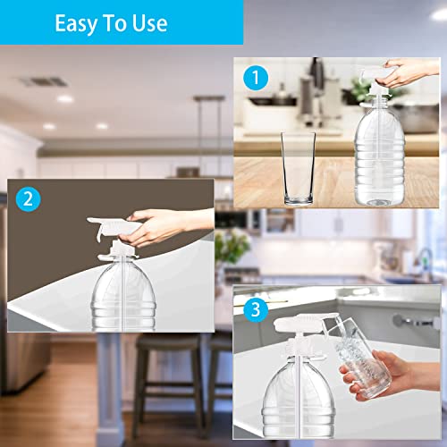 2 Pcs Milk Dispenser for Fridge Gallon,Kids Automatic Drink Dispenser,Drink Dspenser for Fridge,Milk Juice Dispenser,Dispenser for Home Kitchen Party Wedding Decoration Outdoor