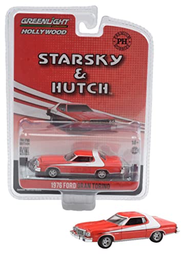 Greenlight x Premium Hobbies Starsky & Hutch 1976 Ford Grand Torino - No Siren 1:64 Scale Diecast Car 51455