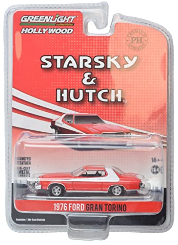 Greenlight x Premium Hobbies Starsky & Hutch 1976 Ford Grand Torino - No Siren 1:64 Scale Diecast Car 51455