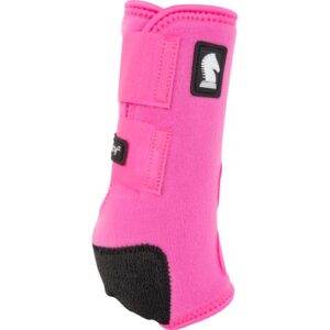 Classic Equine Legacy2 Hind Support Boots, Hot Pink, Small